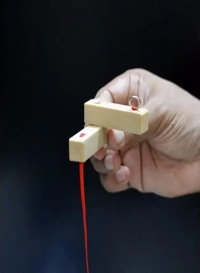 MilesMagic Magician's Pillars of Solomon Gimmick | Ribbon Passing Thru Blocks | Real Mentalist Street Illusion Cut and Restore Close Up Stage Magic Trick - Image 4